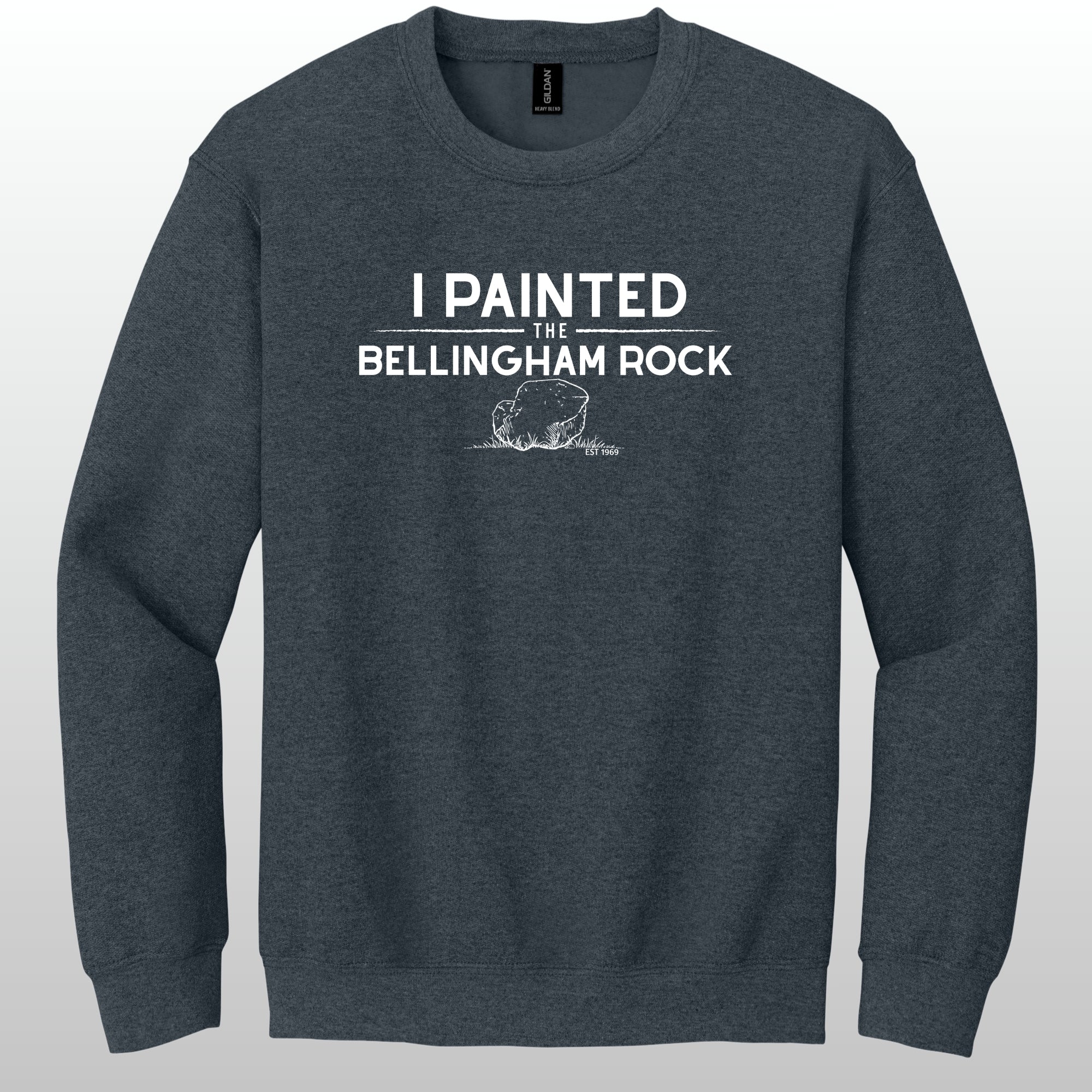 I Painted The Bellingham Rock #5 - Crewneck