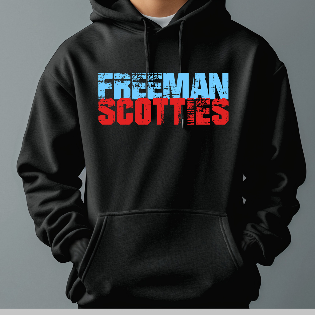 Freeman Scotties Hoodie Grunge