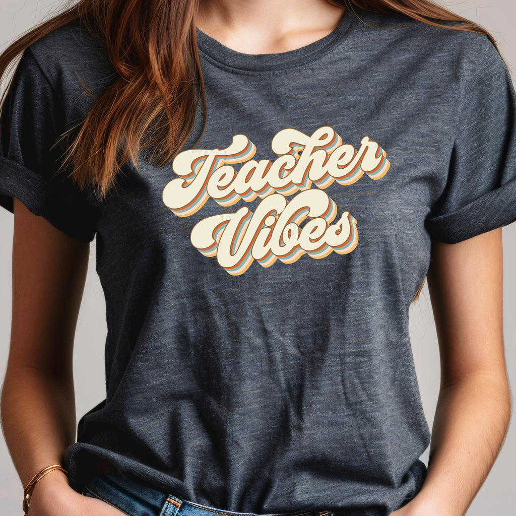 Teacher Appreciation Teacher Vibes T-Shirt