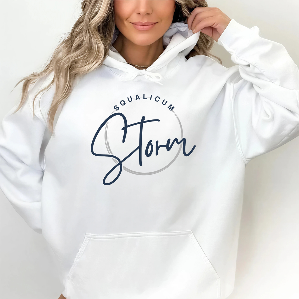 Squalicum Hoodie Cursive