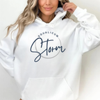 Squalicum Hoodie Cursive