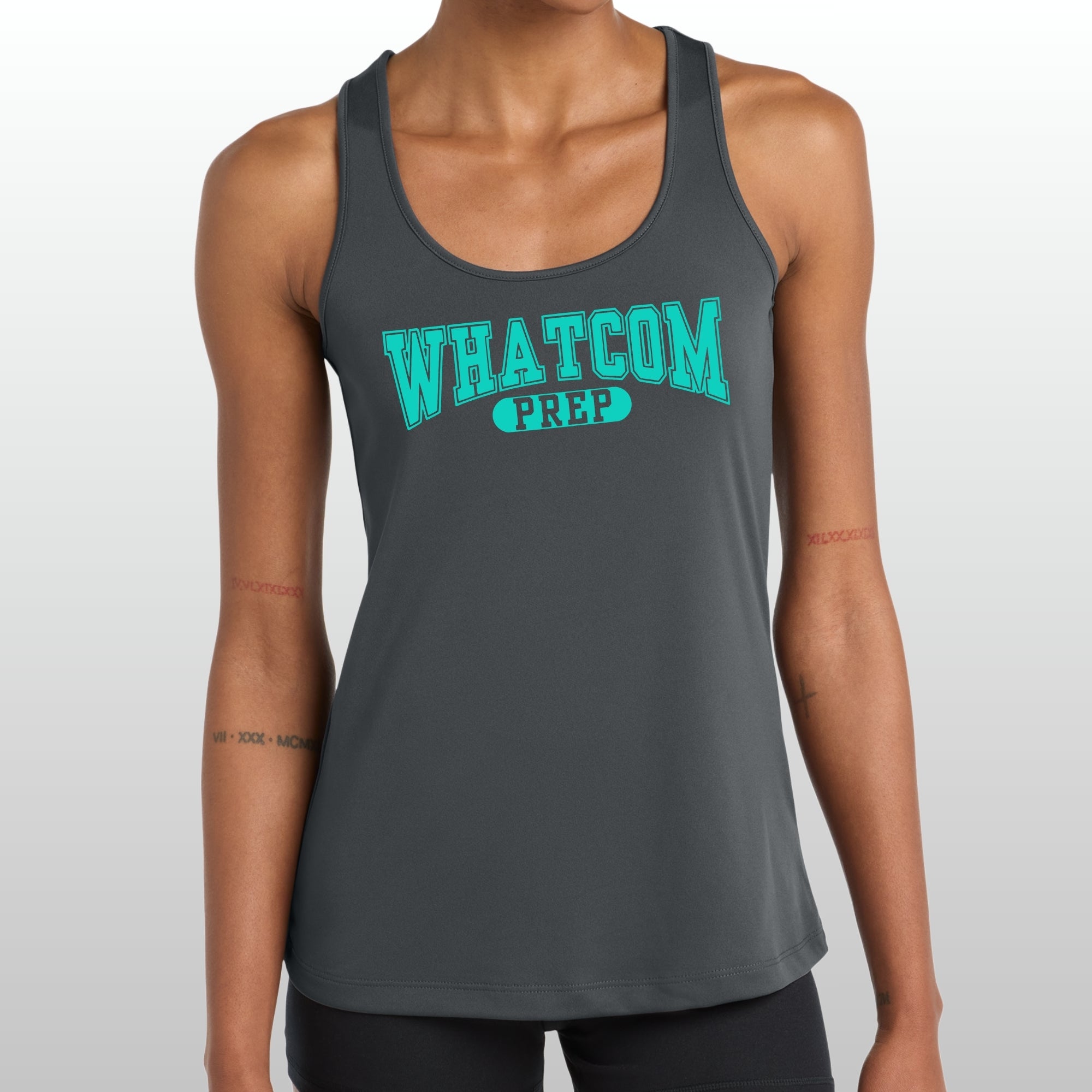 Whatcom Prep Women's 7A Racerback Tank