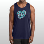 Whatcom Prep Distressed Muscle Tank