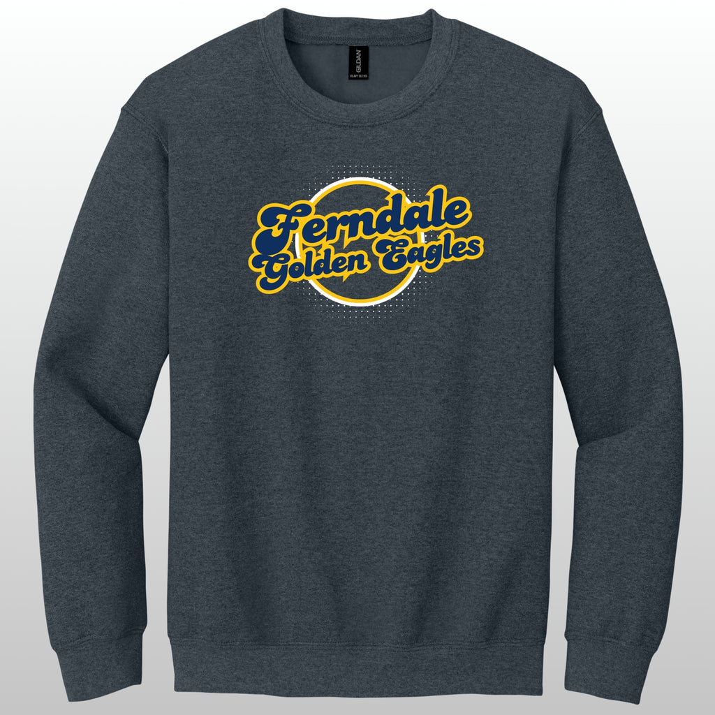 Ferndale Retro Circle Crewneck