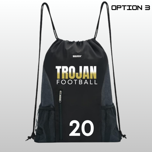 Trojan Football Cinch Bag