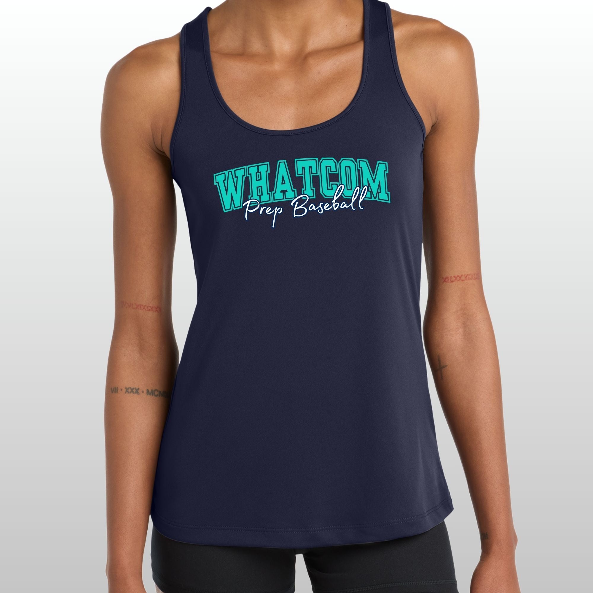 Whatcom Prep Women's 7B Racerback Tank