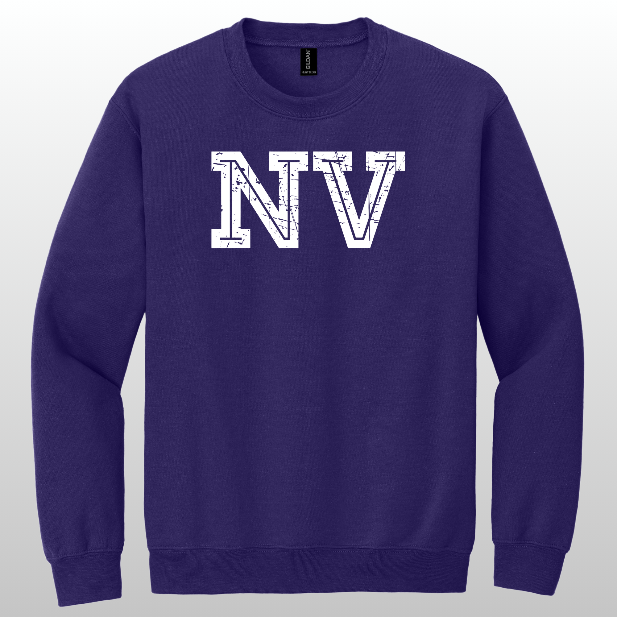 Nooksack Distressed Crewneck Sweatshirt