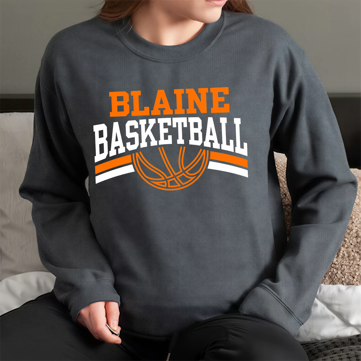 Blaine Basketball Crewneck