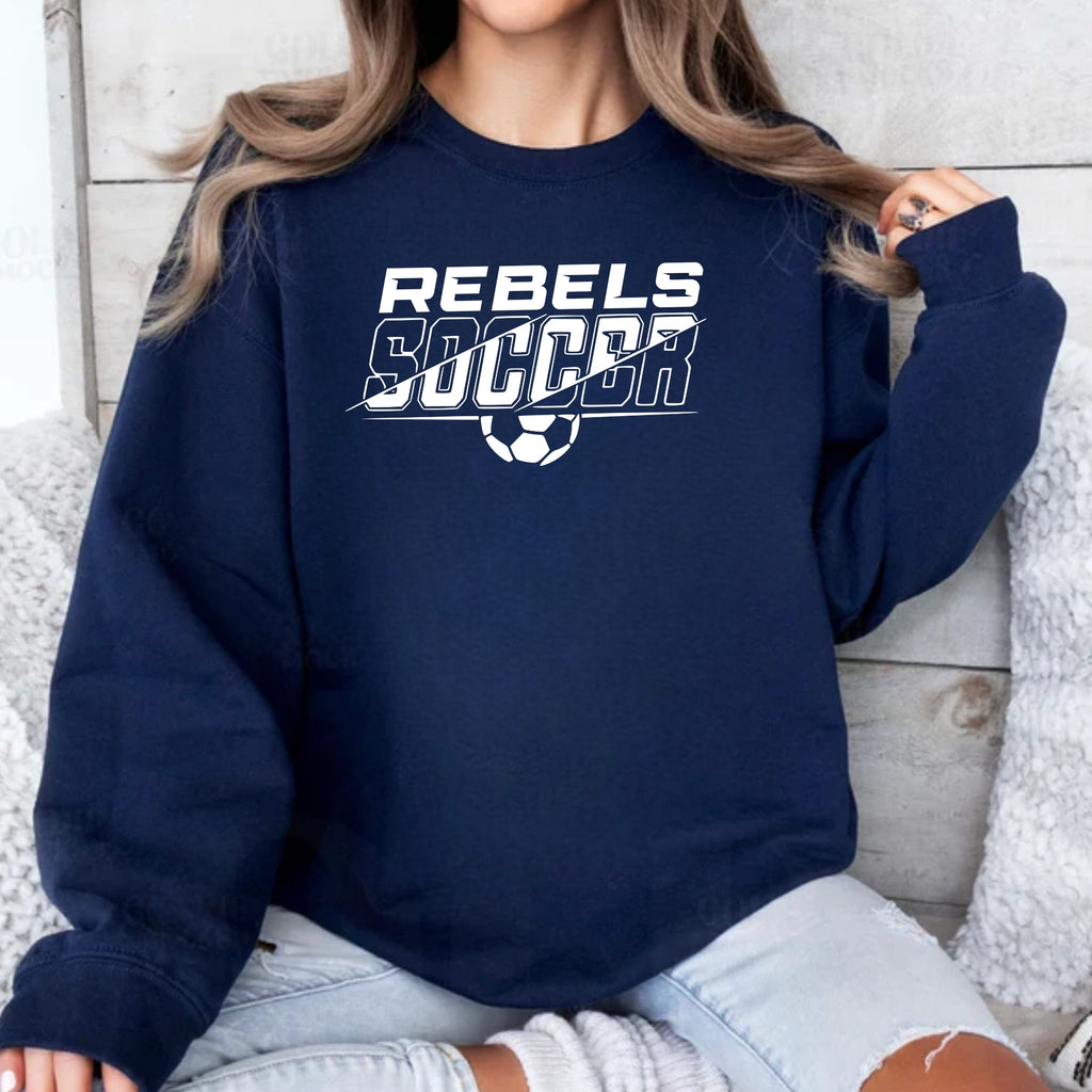 NCA/Rebels Soccer Crewneck