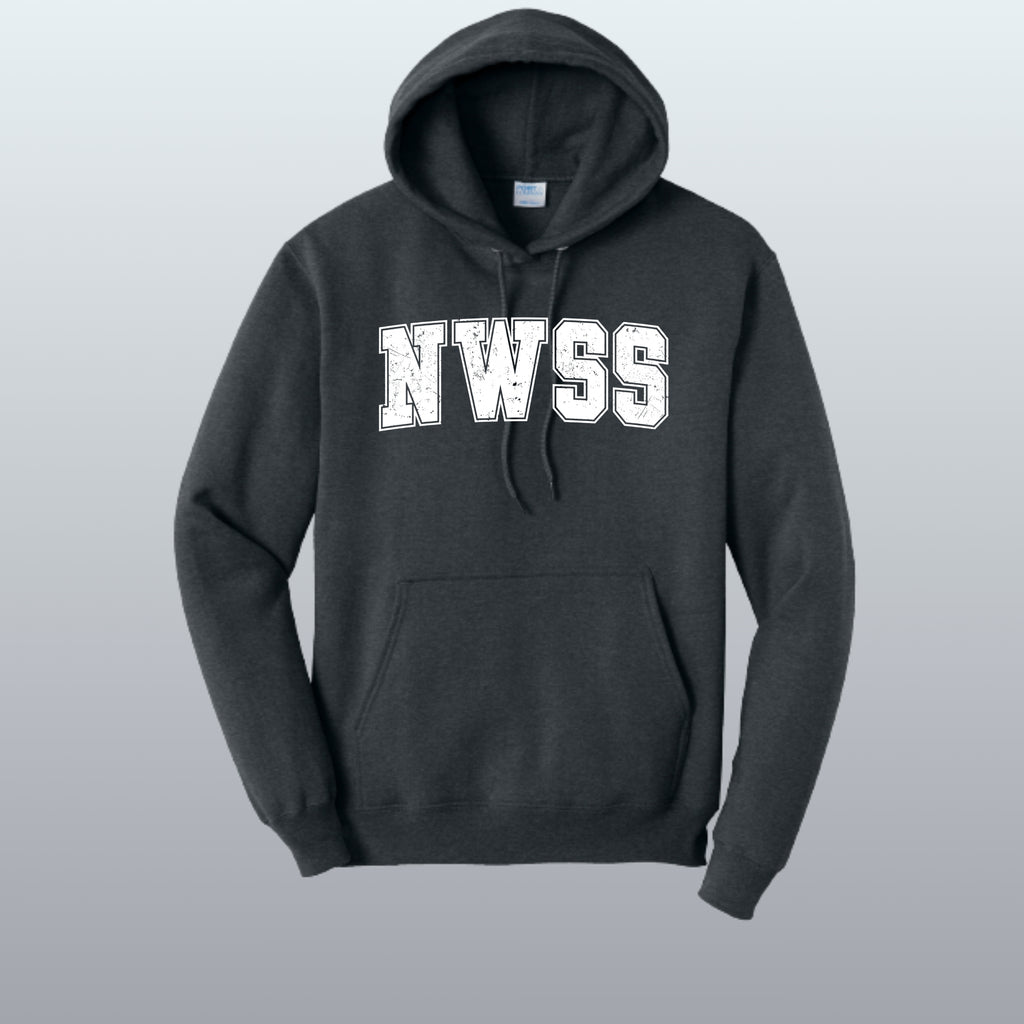 NWSS Distressed Hooded Sweatshirt