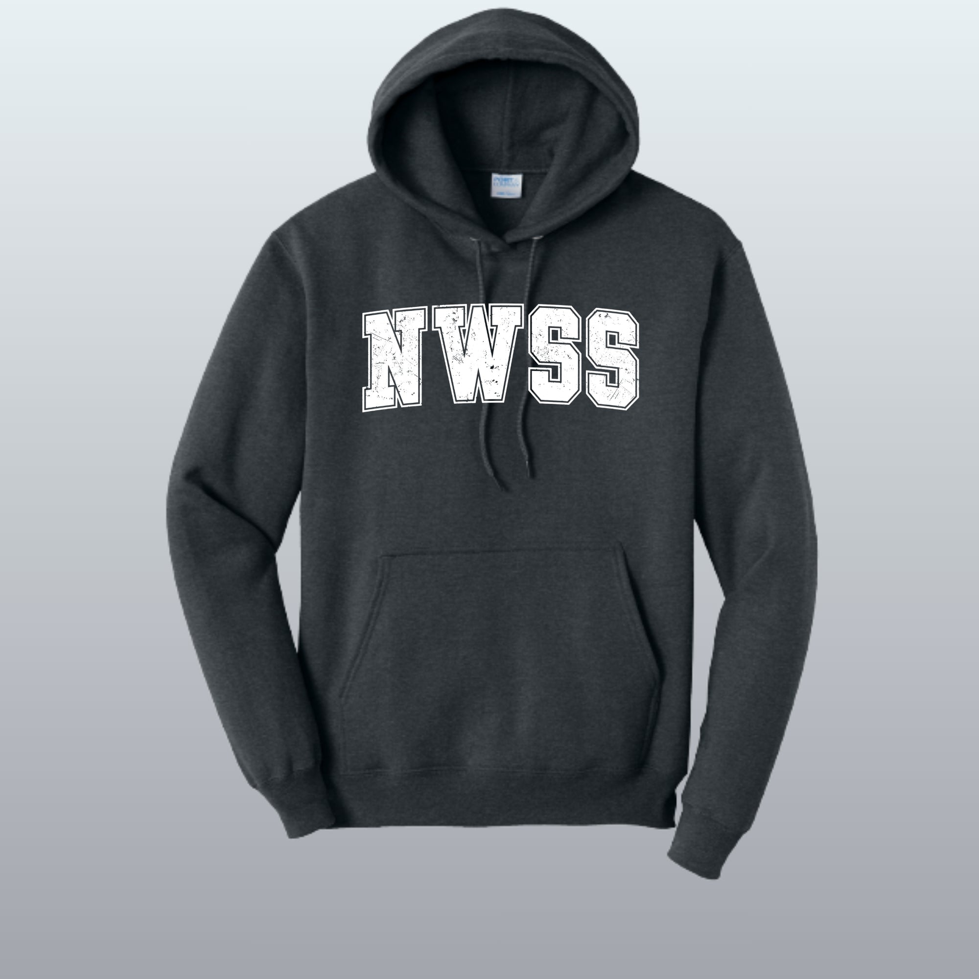 NWSS Distressed Hooded Sweatshirt