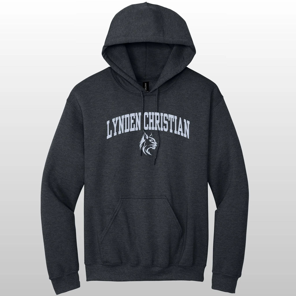 Lynden Christian Mascot Logo Hooded Sweatshirt