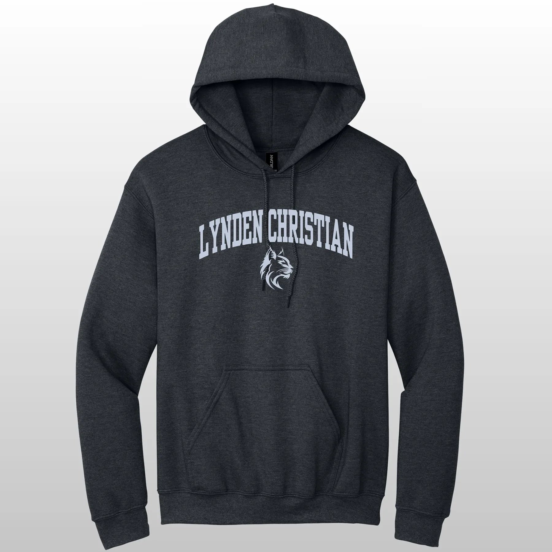 Lynden Christian Mascot Logo Hooded Sweatshirt