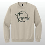 Trojans Cursive Crewneck Sweatshirt