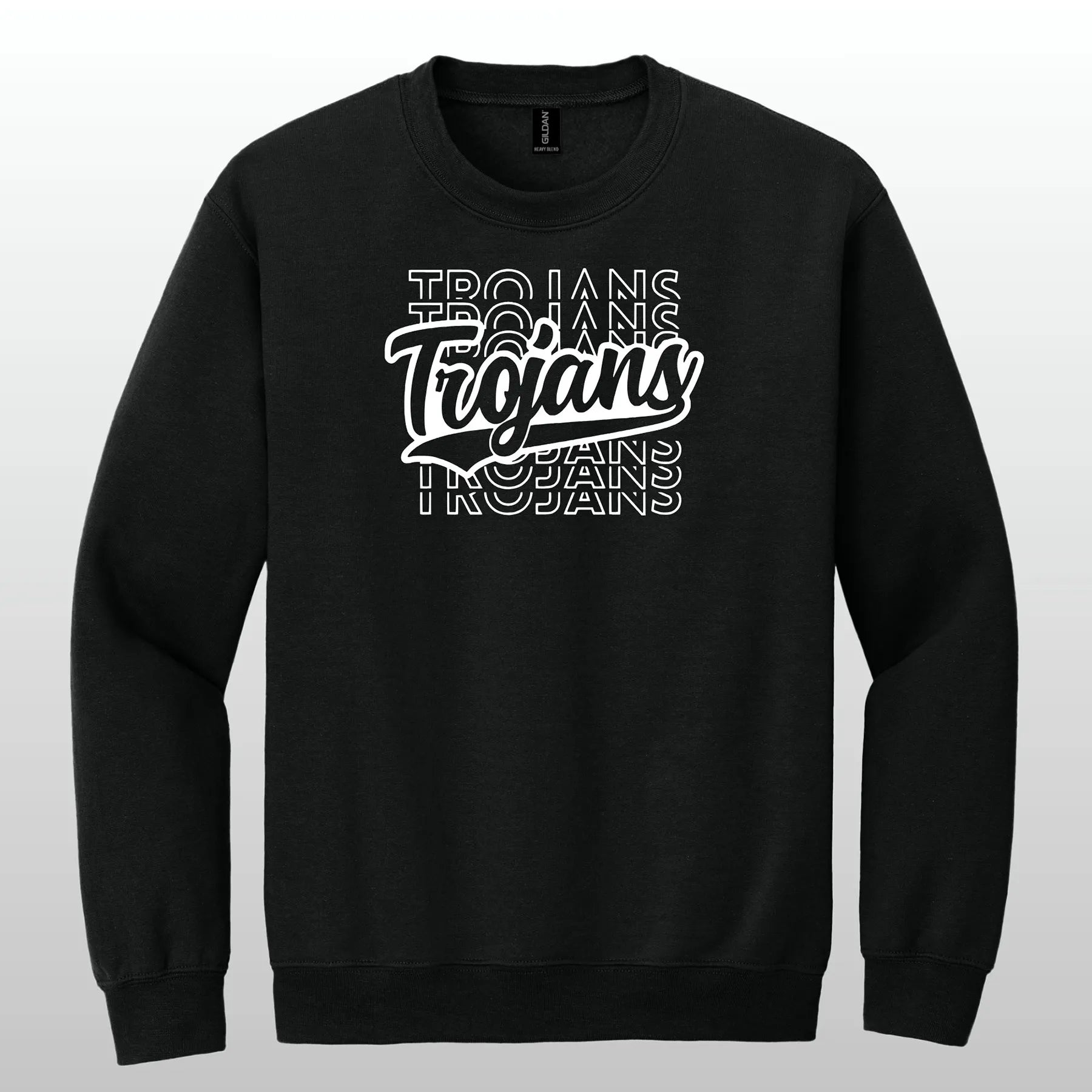 Trojans Stacked Crewneck Sweatshirt
