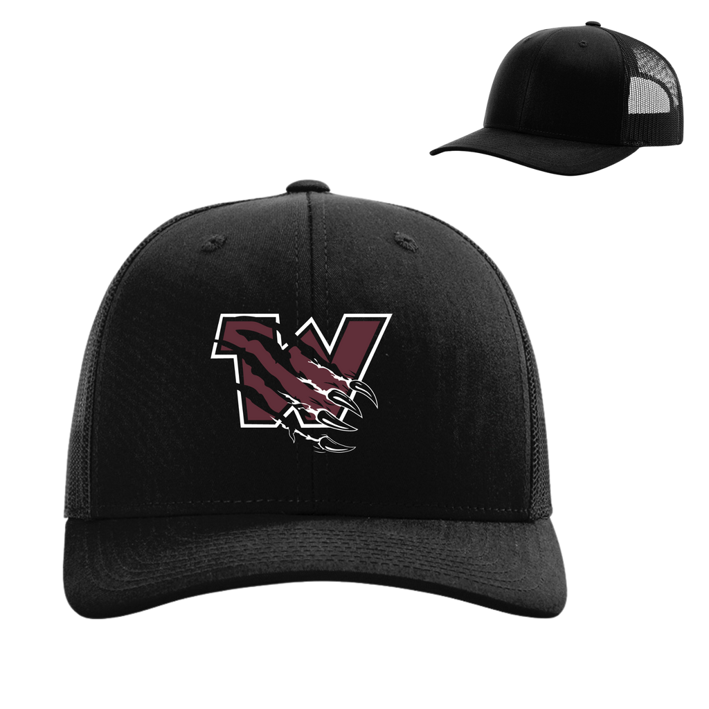 Wolverines EMBROIDERED Richardson Trucker Hat