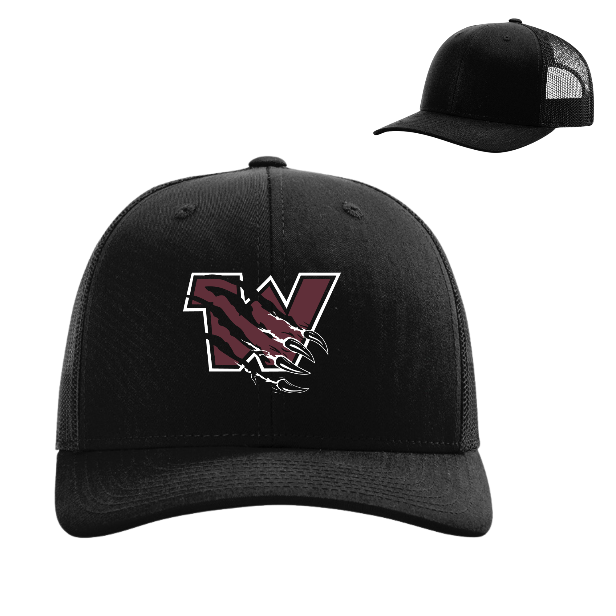 Wolverines EMBROIDERED Richardson Trucker Hat