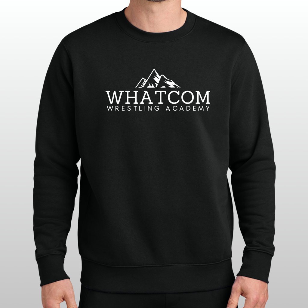 Whatcom Wrestling Nike Club Fleece Crewneck
