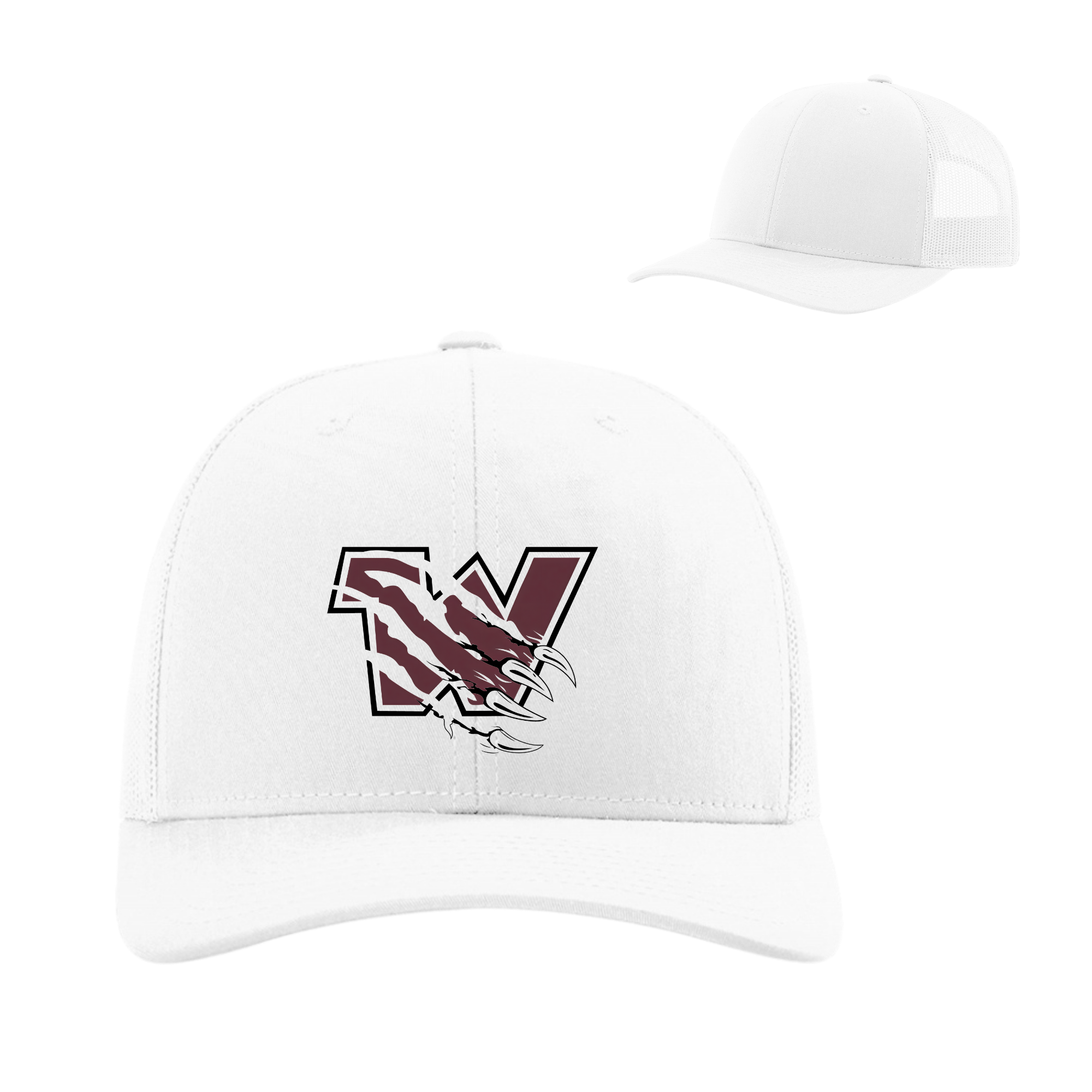 Wolverines EMBROIDERED Richardson Trucker Hat