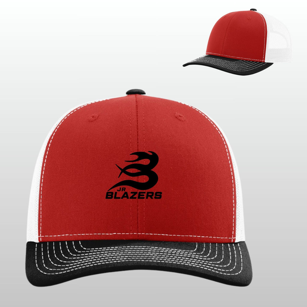 JR Blazers EMBROIDERED Richardson Trucker Hat