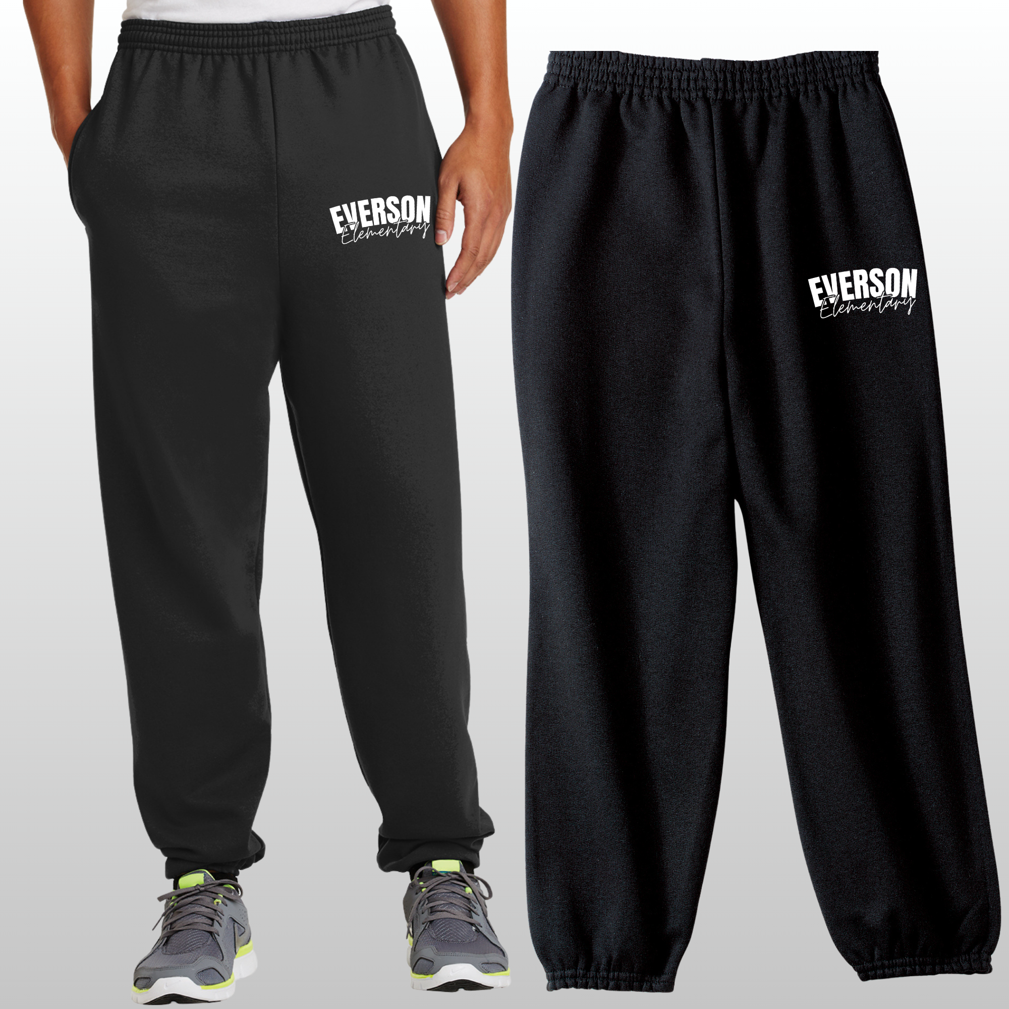 Everson Elementary Cursive Sweatpants