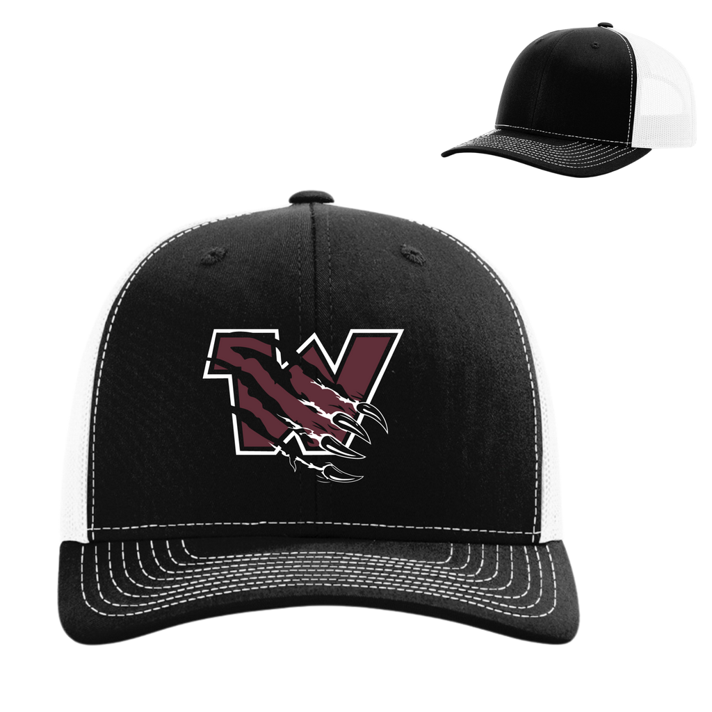 Wolverines EMBROIDERED Richardson Trucker Hat