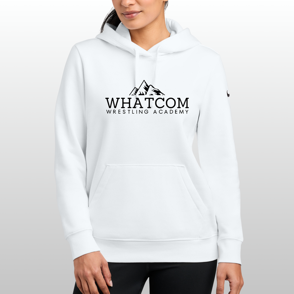 Whatcom Wrestling Women's Nike Club Fleece Hoodie
