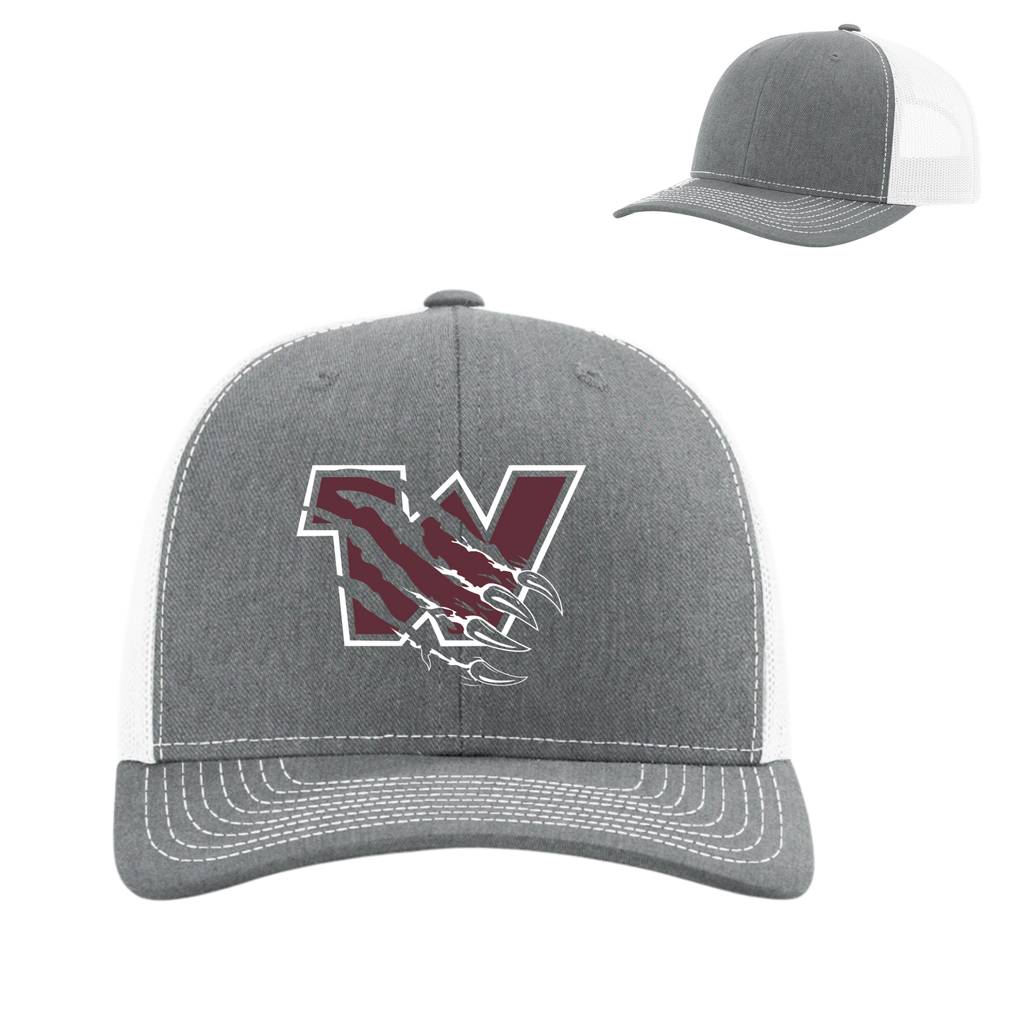 Wolverines EMBROIDERED Richardson Trucker Hat