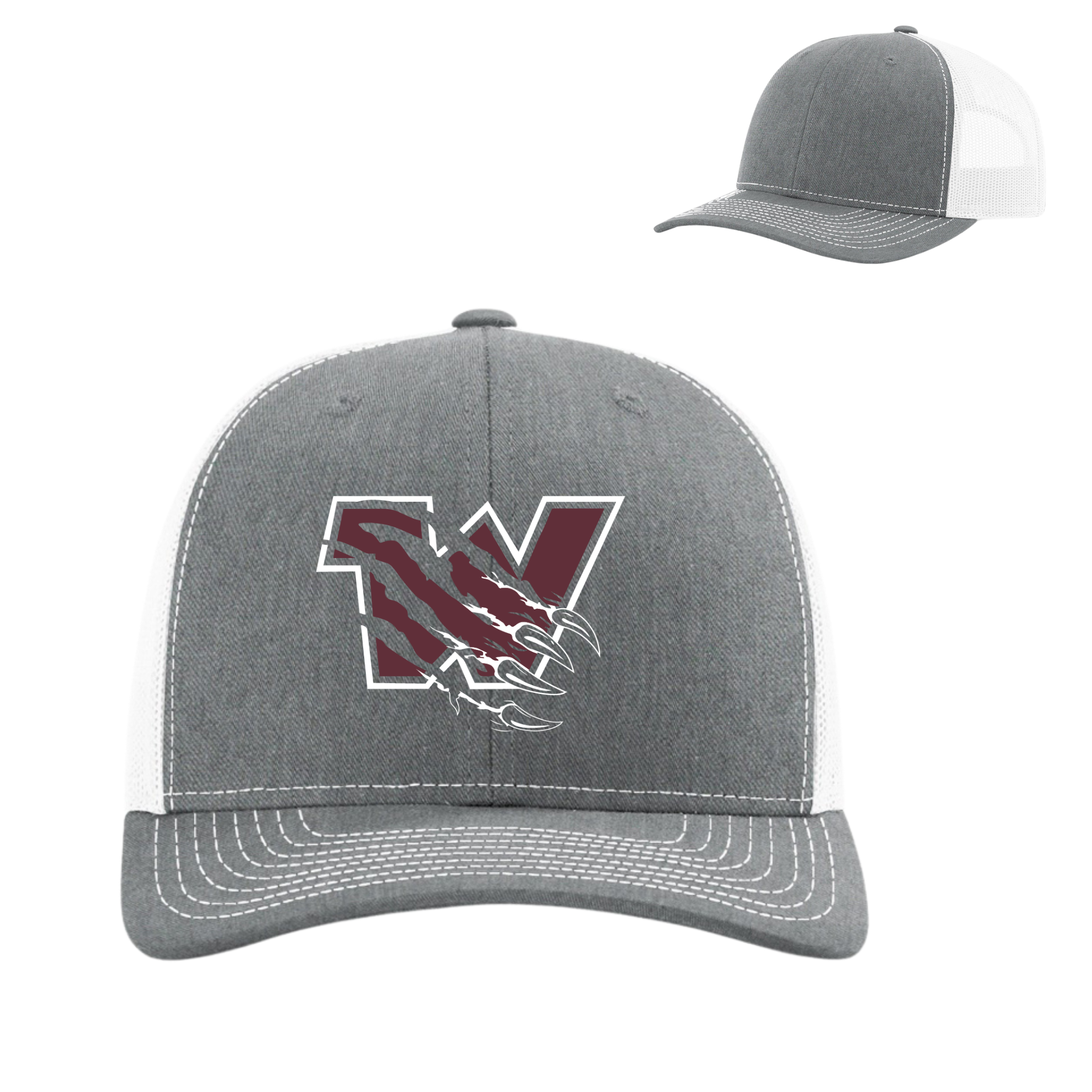 Wolverines EMBROIDERED Richardson Trucker Hat