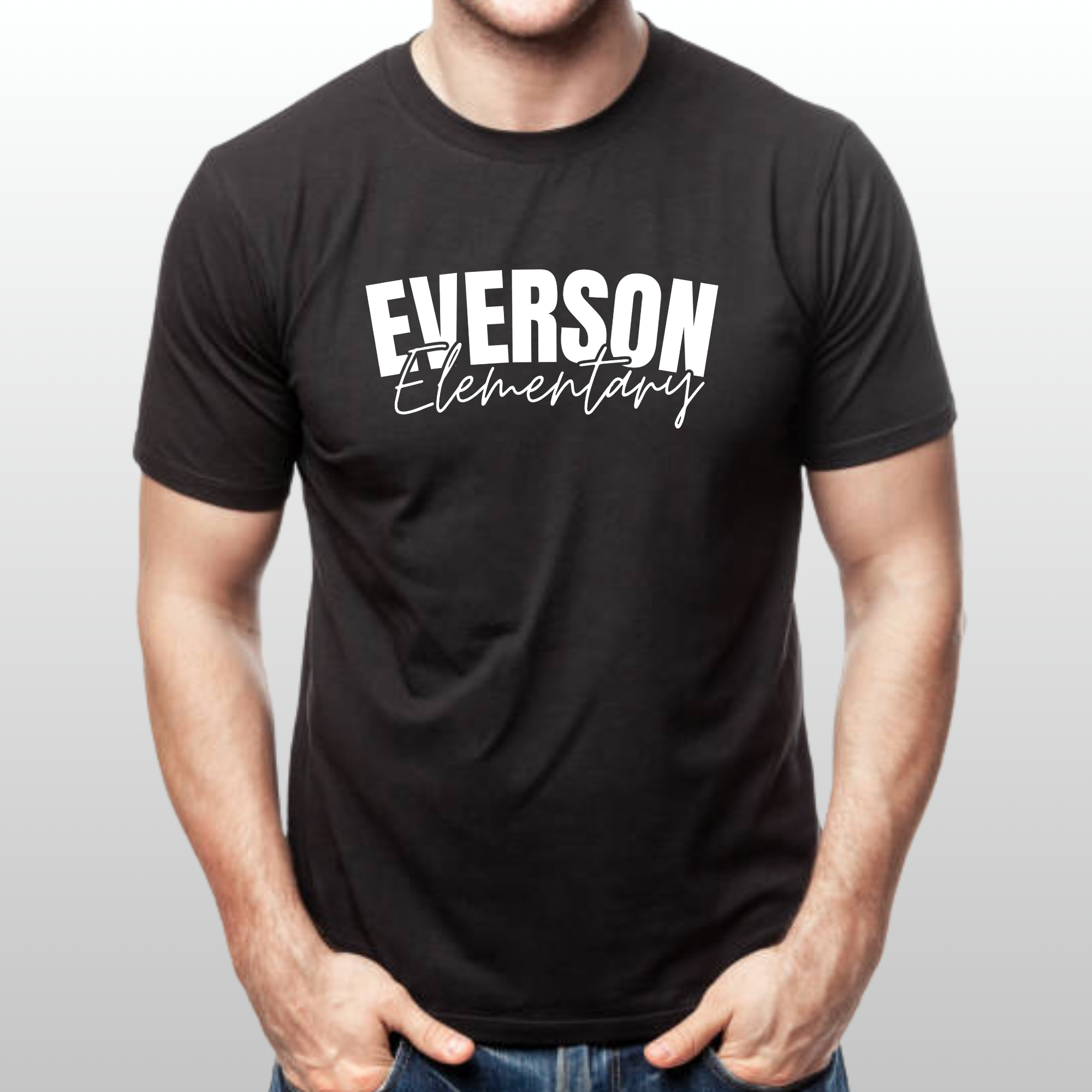 Everson Elementary Cursive T-Shirt