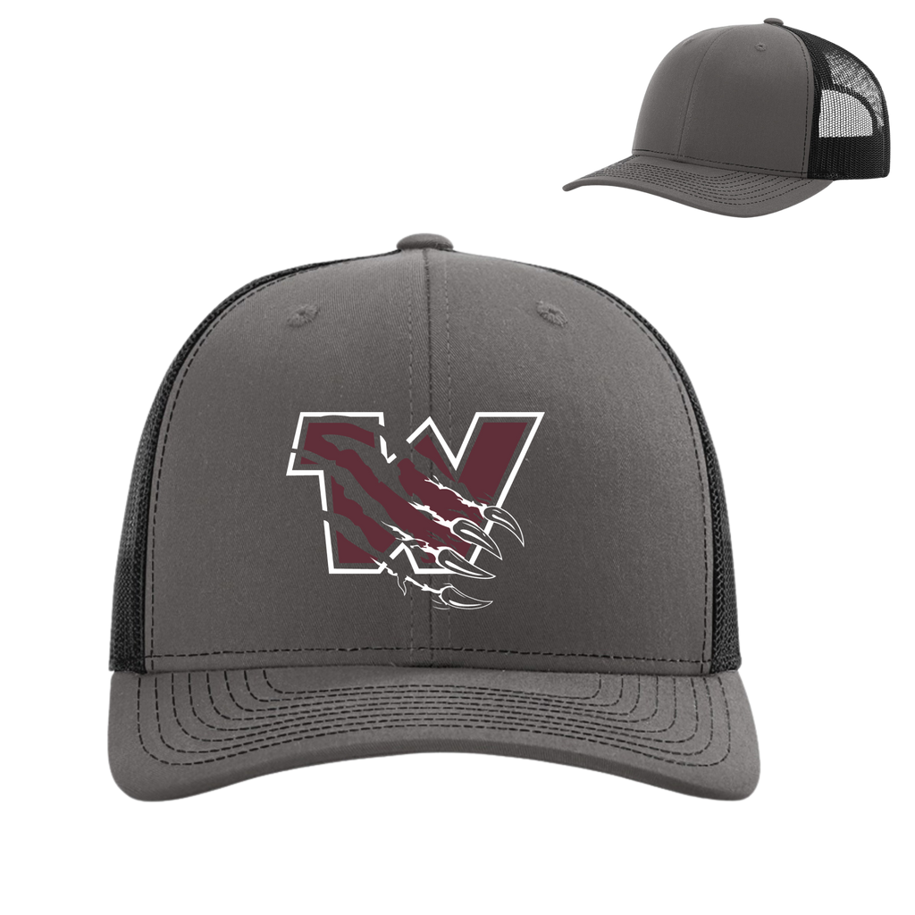 Wolverines EMBROIDERED Richardson Trucker Hat