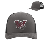Wolverines EMBROIDERED Richardson Trucker Hat