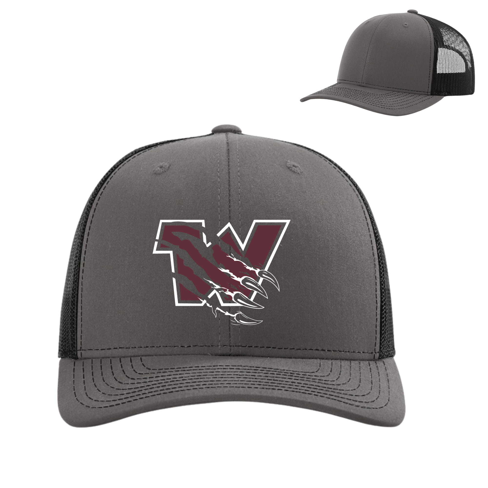 Wolverines EMBROIDERED Richardson Trucker Hat