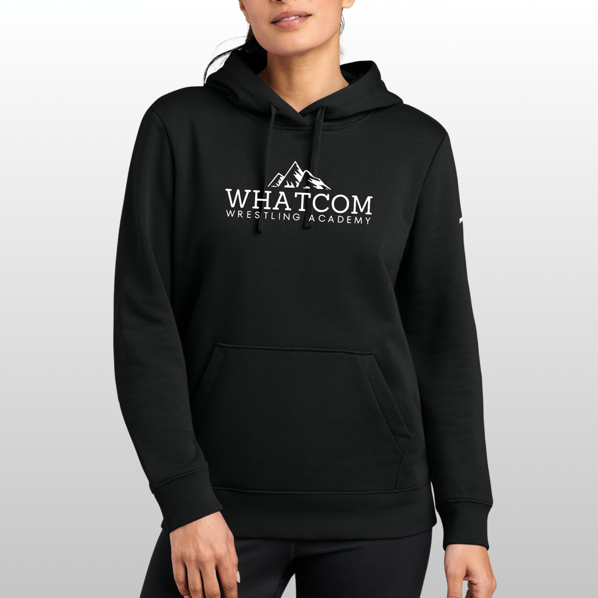 Whatcom Wrestling Women's Nike Club Fleece Hoodie