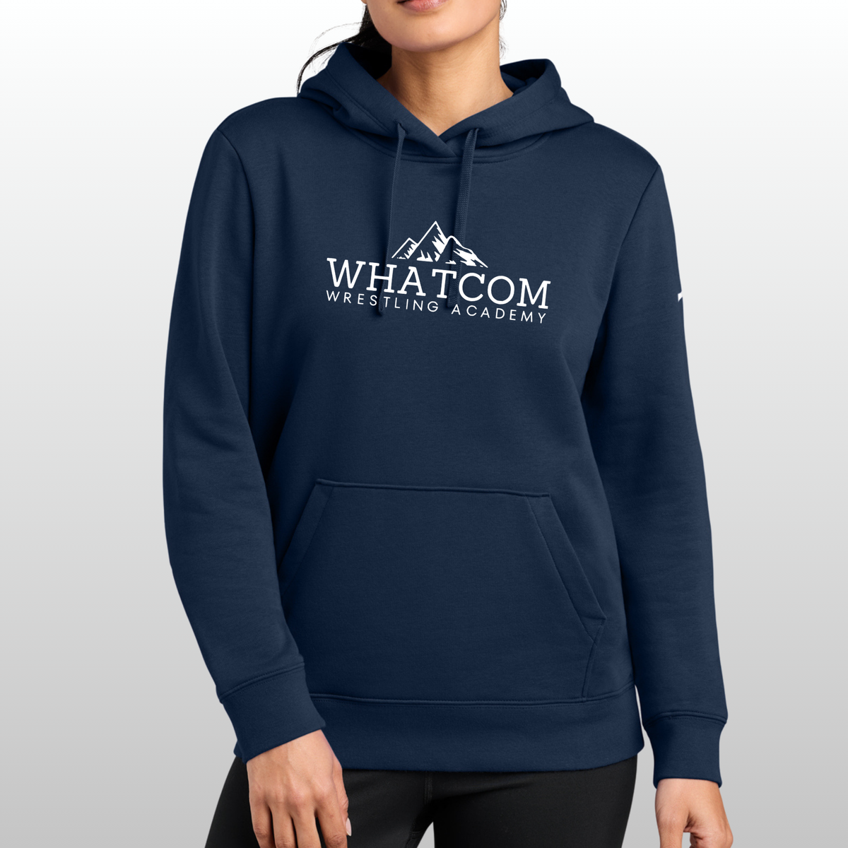 Whatcom Wrestling Women's Nike Club Fleece Hoodie