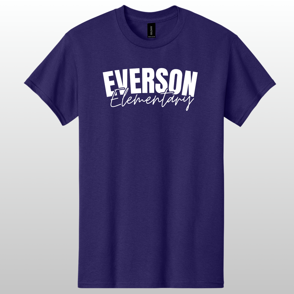 Everson Elementary Cursive T-Shirt