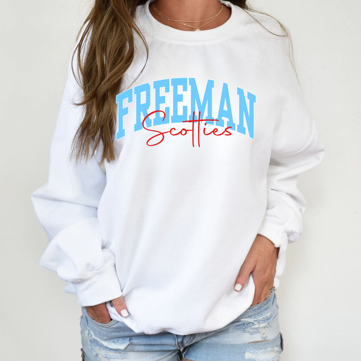 Freeman Scotties Crewneck 7B