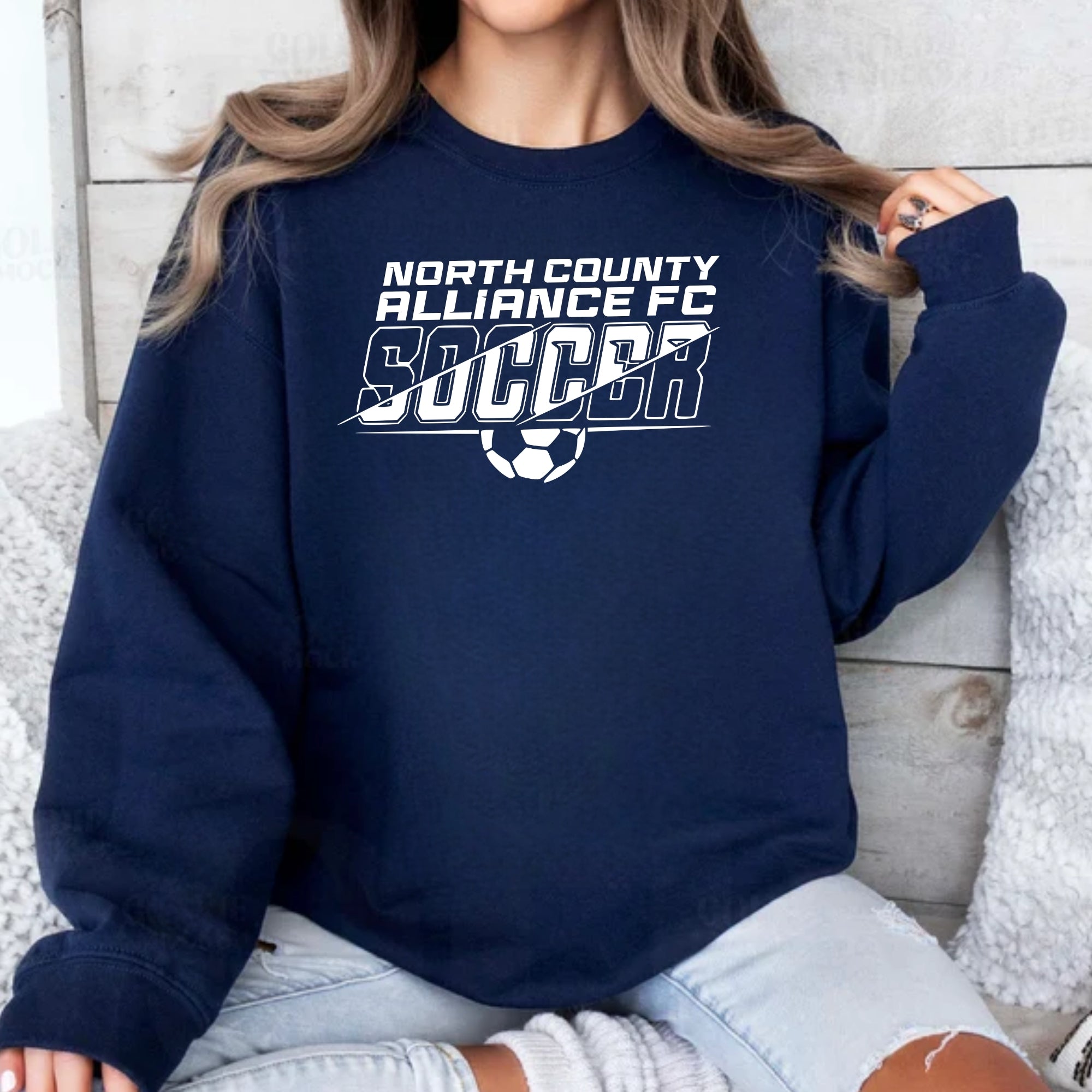 NCA/Rebels Soccer Crewneck