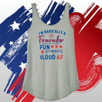 Firecracker-Fun-Gorgeous-Loud (Women's Tank)
