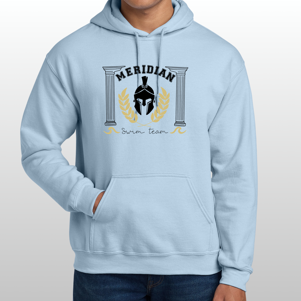 Ferndale-Meridian Swim Hoodie with GLITTER