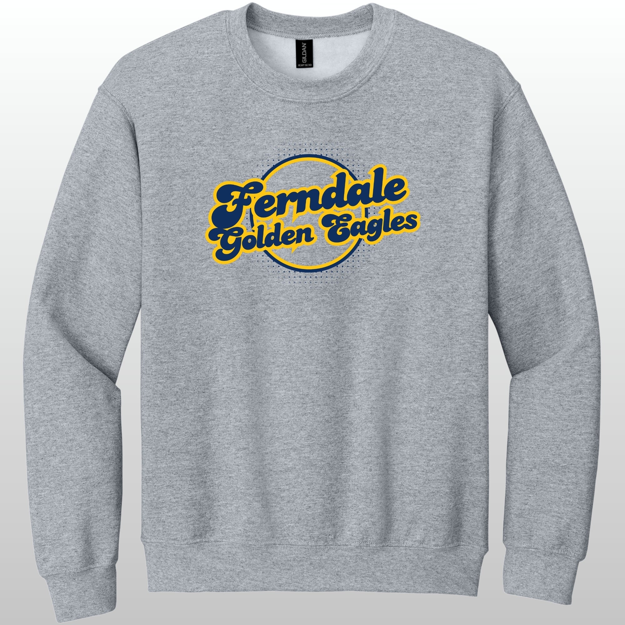 Ferndale Retro Circle Crewneck