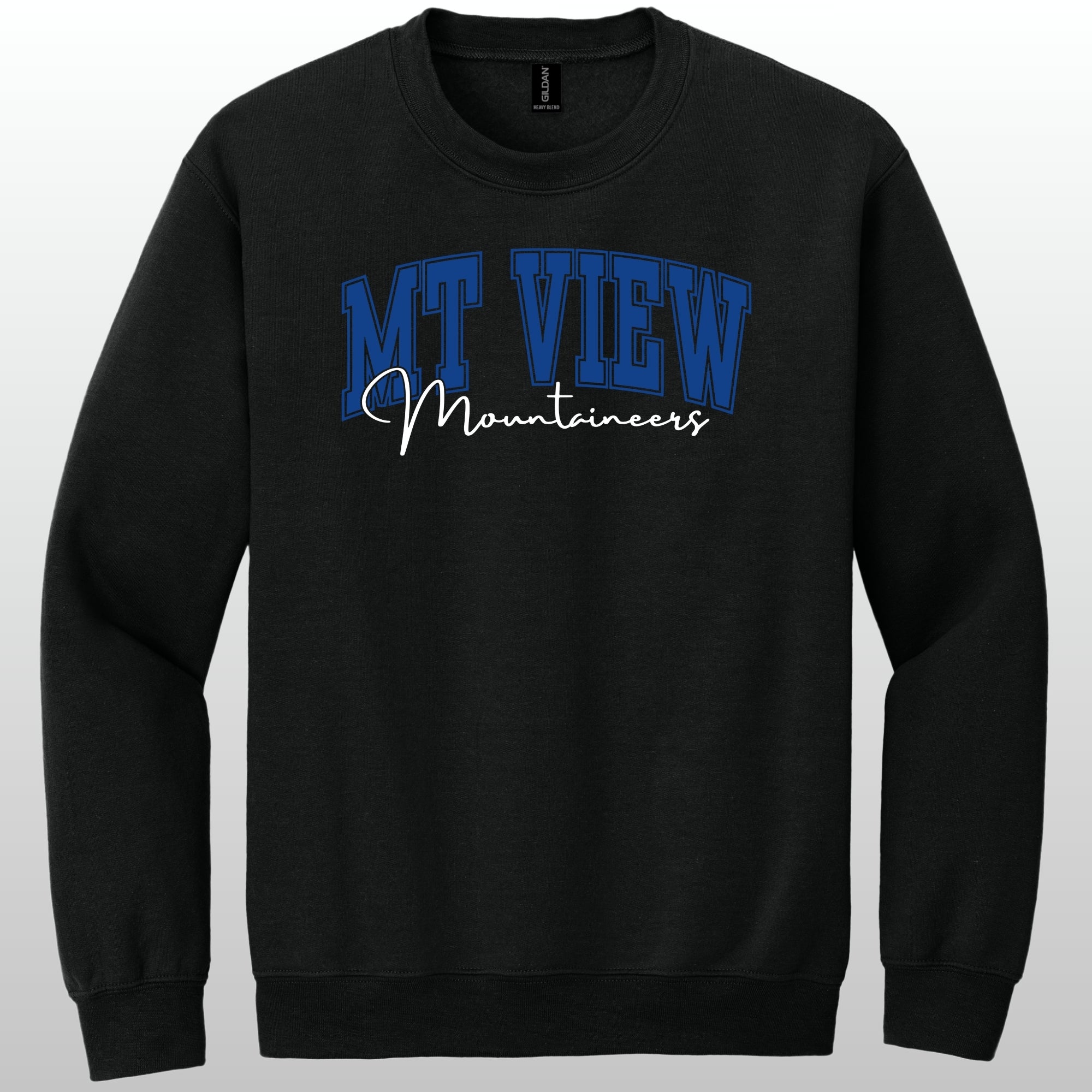 Mountain View Crewneck Cursive