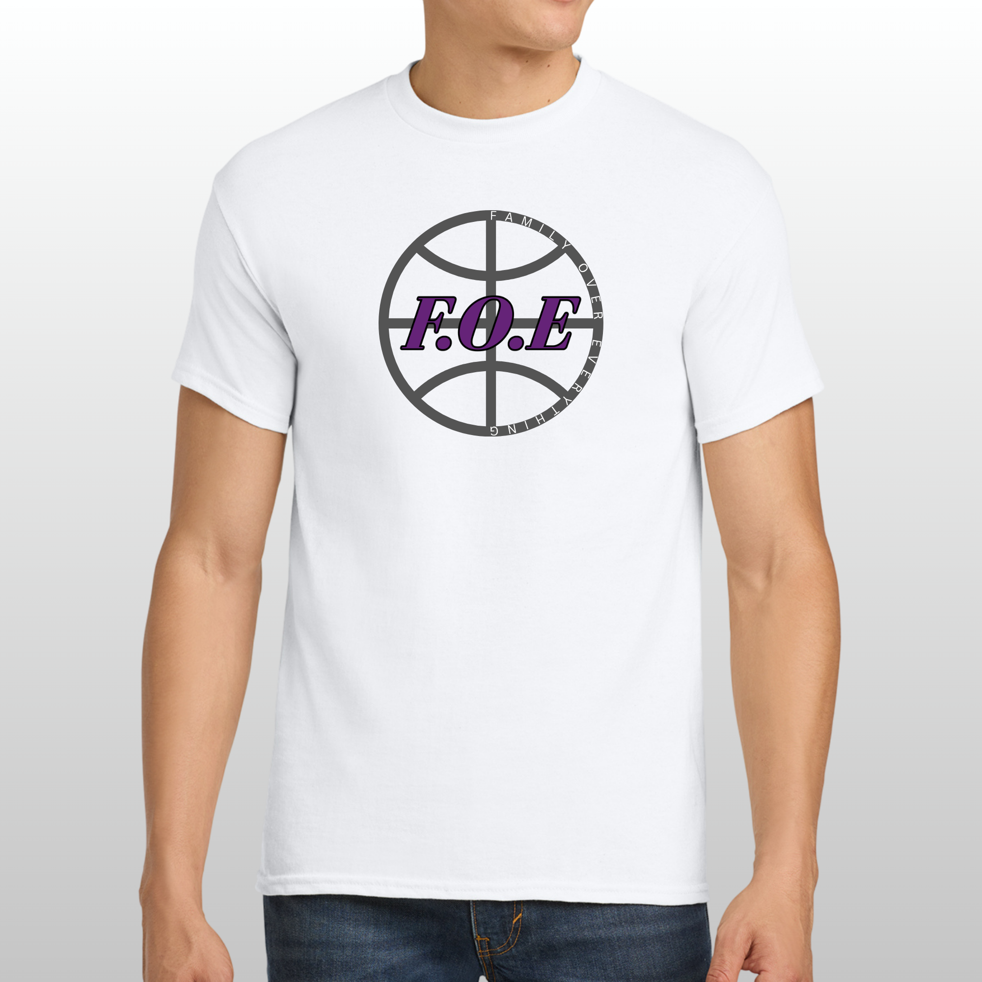 F.O.E Basketball Tee