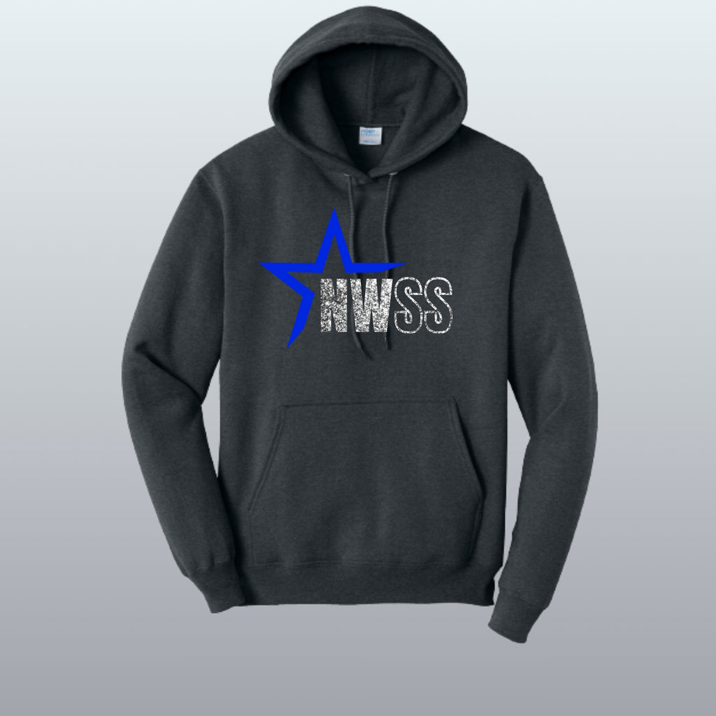 NWSS Glitter Hooded Sweatshirt