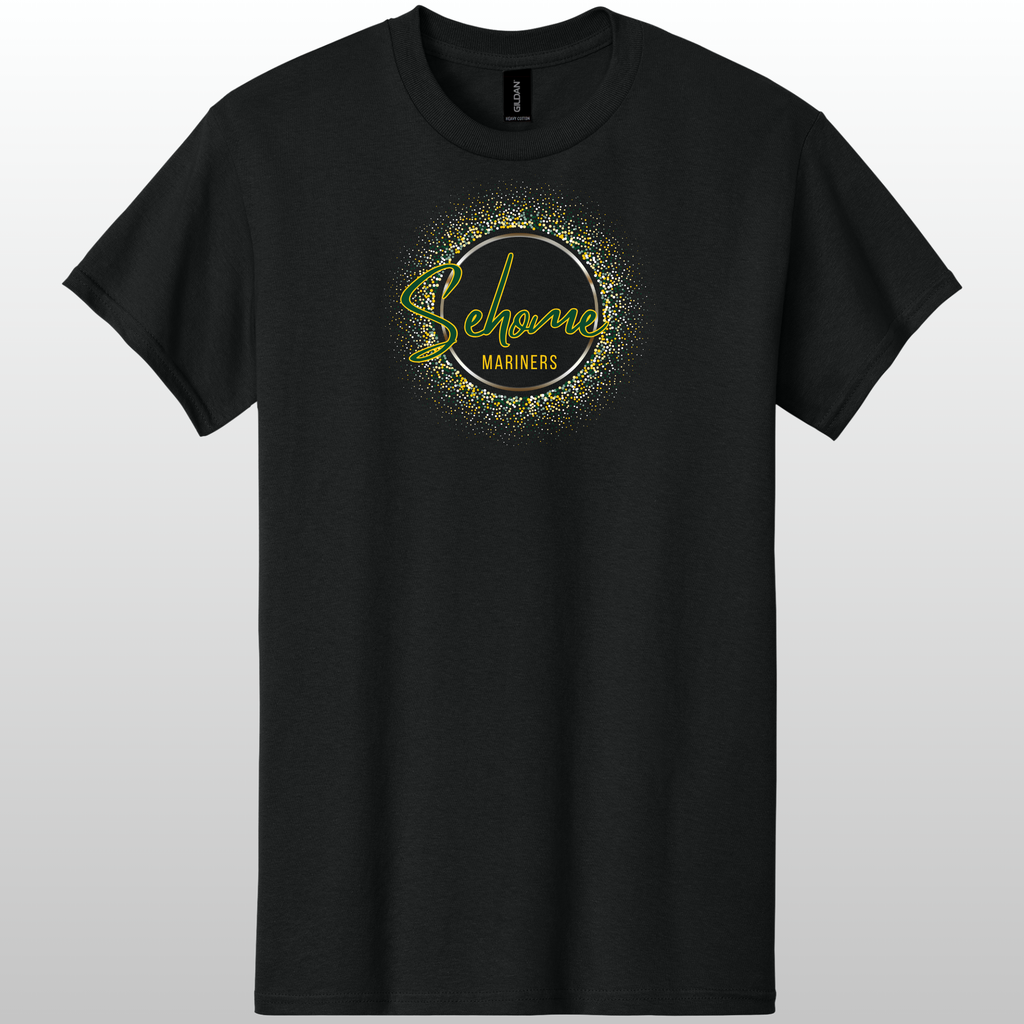 Sehome Glitter Circle T-shirt