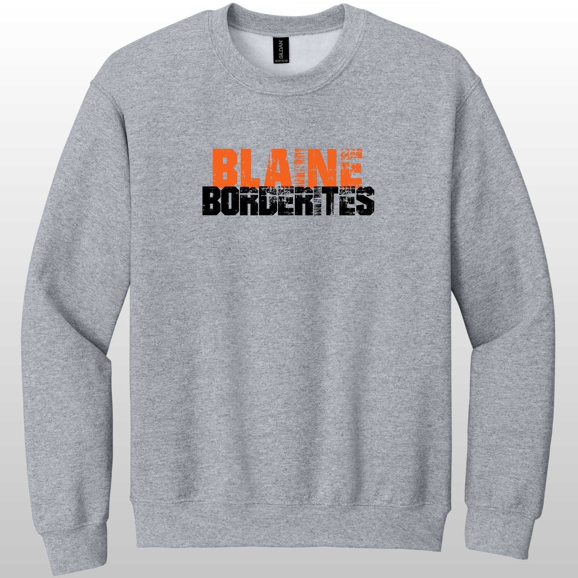 Blaine Borderites Grunge Crewneck