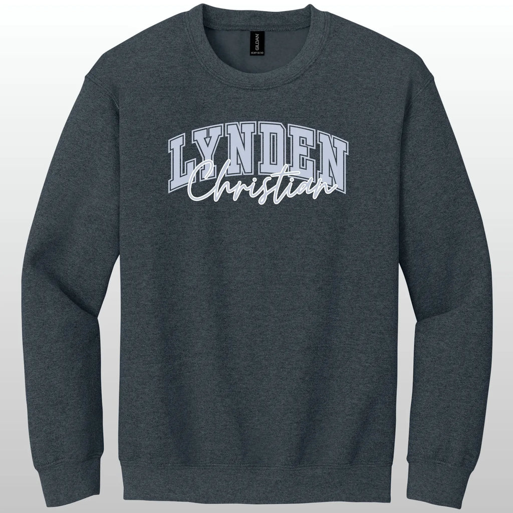 Lynden Christian Cursive Crewneck Sweatshirt
