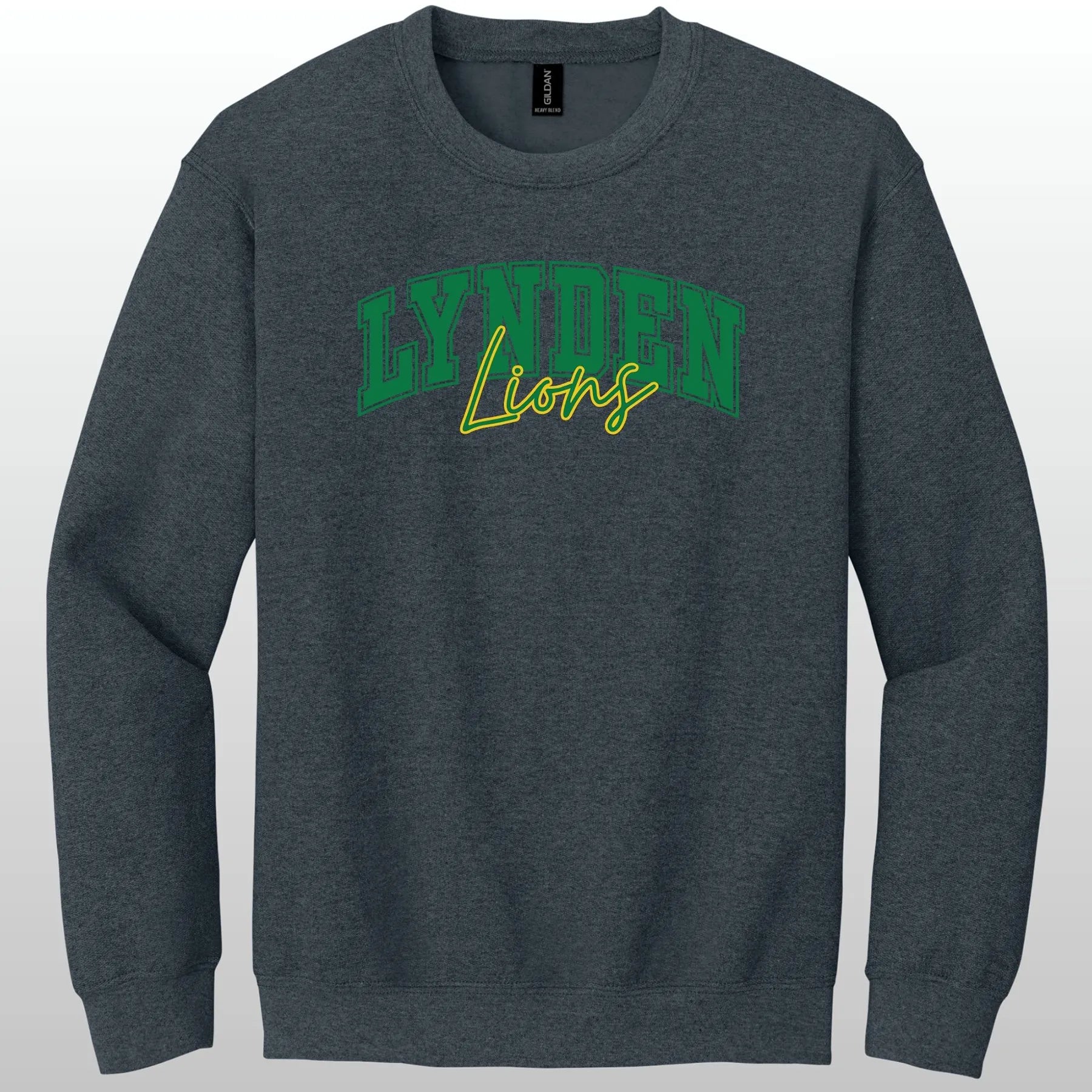Lynden Lions Cursive Crewneck Sweatshirt