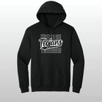 Trojans Stacked Hooded Sweatshirt