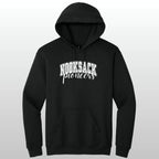Nooksack Pioneers Cursive Hooded Sweatshirt